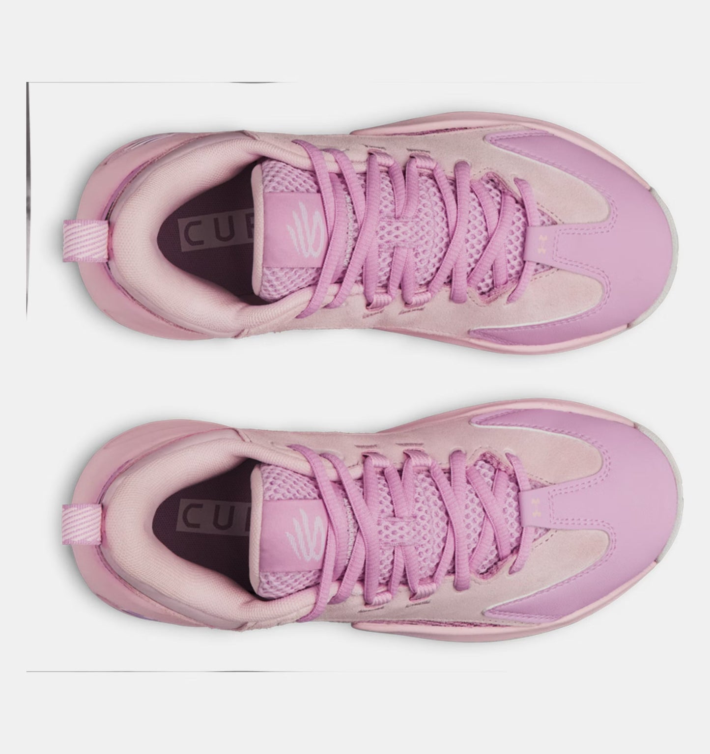 Big Kids' Under Armour Curry 3Z 25 Suede "Pink Dusk" (Unisex)